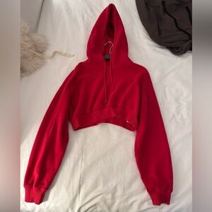 Aritzia TNA cropped hoodie